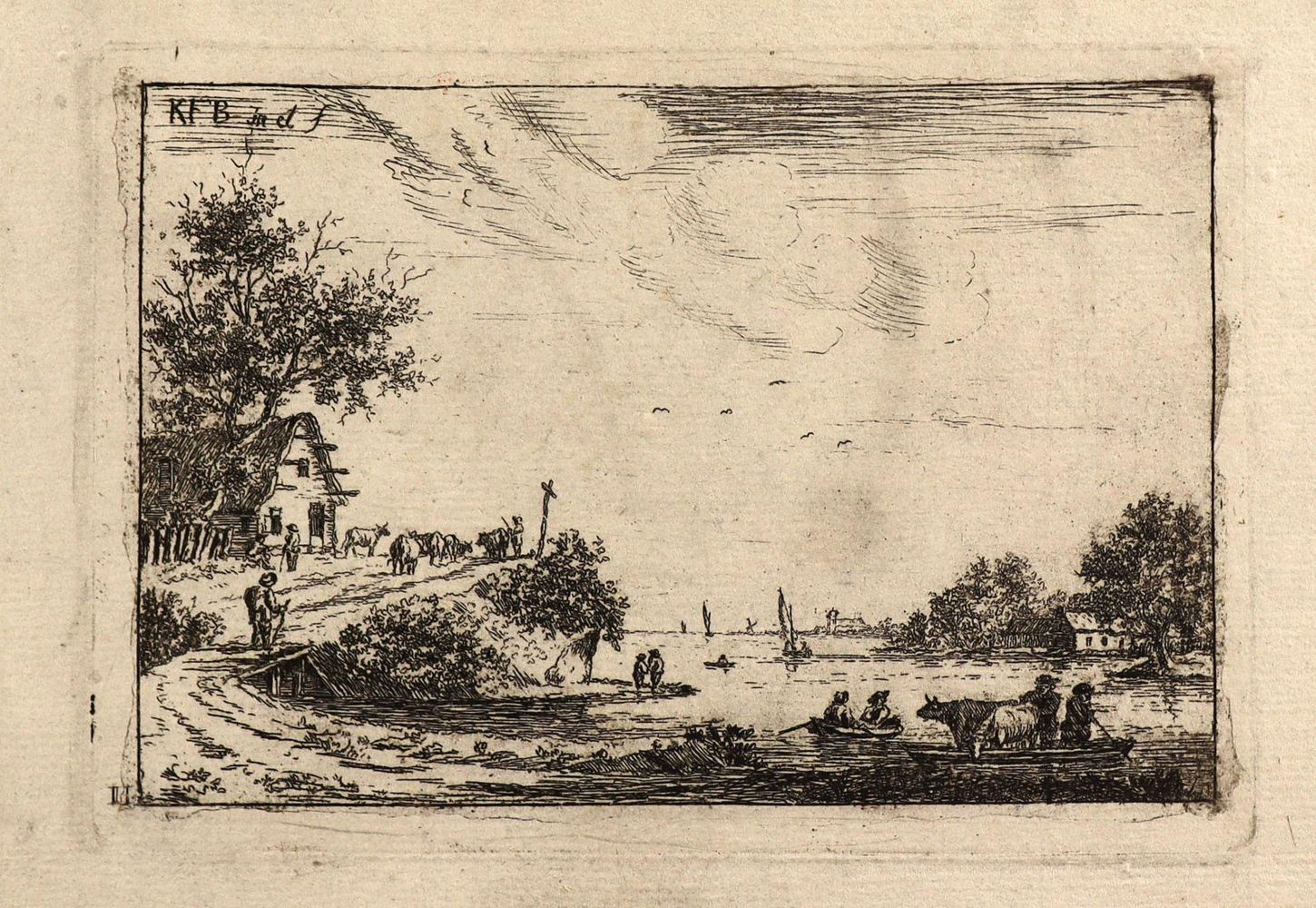 Große Abbildung Nr.1: 126-3415 Bendorp, Carel Frederik d. Ä.: (Künstlergraphik)
