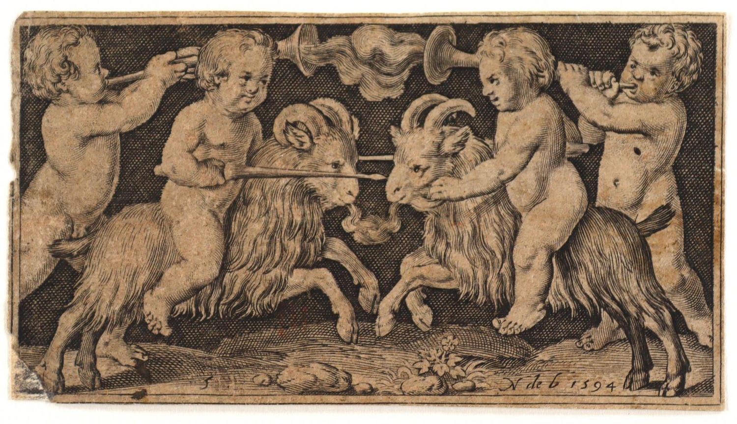 Große Abbildung Nr.2: 126-3460 Bruyn, Nicolas de: (Künstlergraphik)