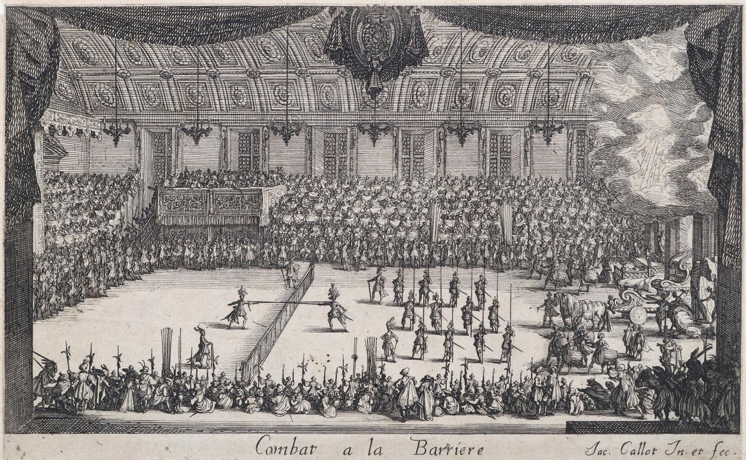 Große Abbildung Nr.1: 126-3474 Callot, Jacques: (Künstlergraphik)