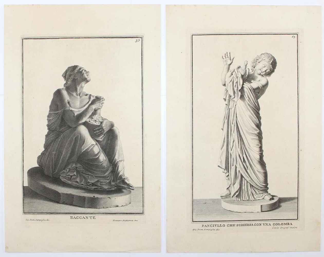 Große Abbildung Nr.1: 126-3475 Campiglia, Giovanni Domenico: (Künstlergraphik)