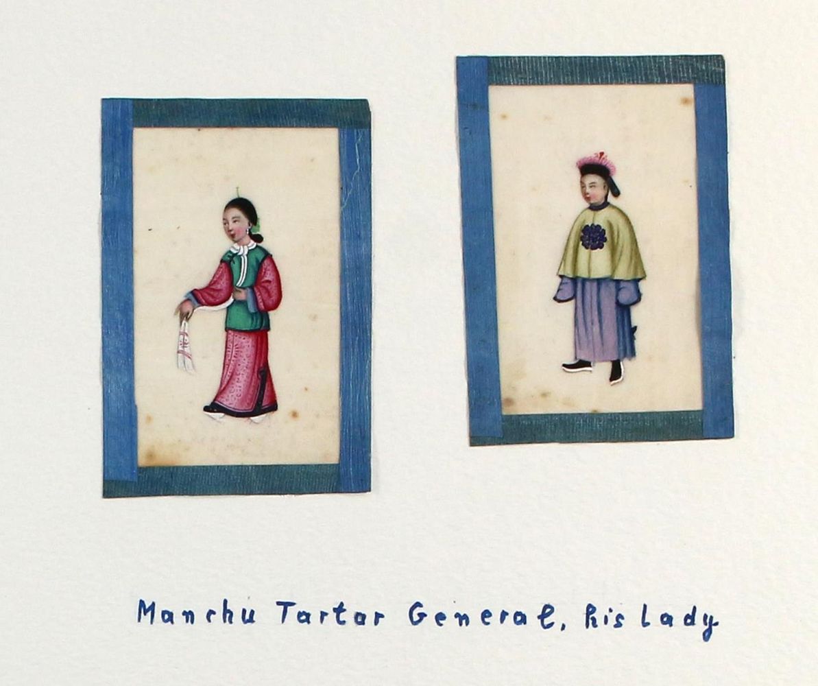 Große Abbildung Nr.2: 126-3493 Tsuso-Malerei.: (Künstlergraphik, China)