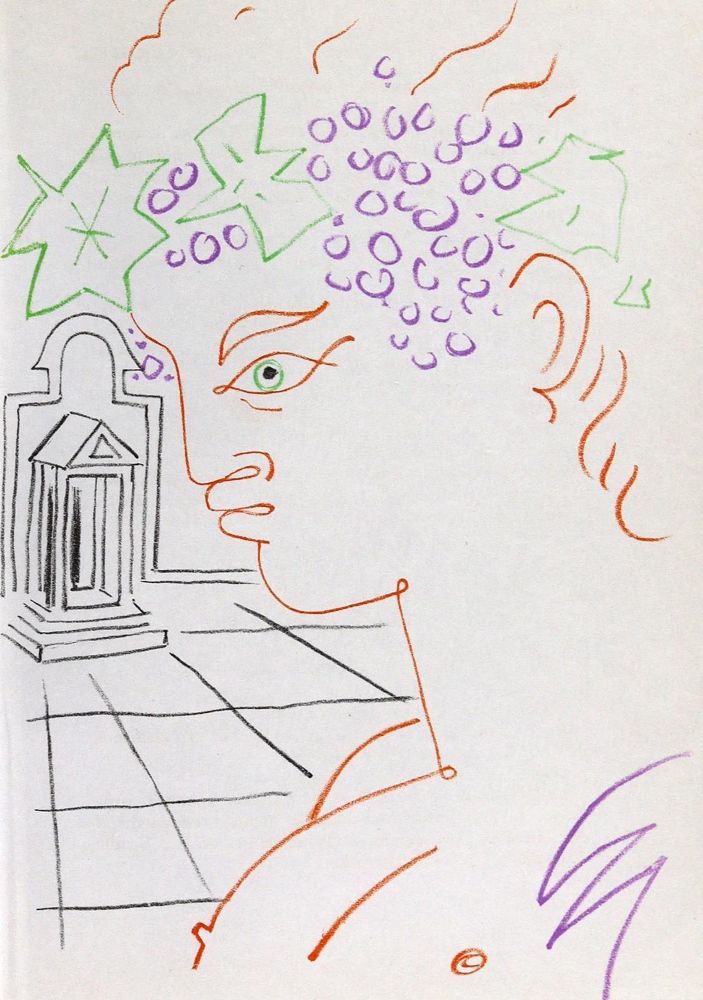 Große Abbildung Nr.3: 126-3505 Cocteau, Jean: (Künstlergraphik)