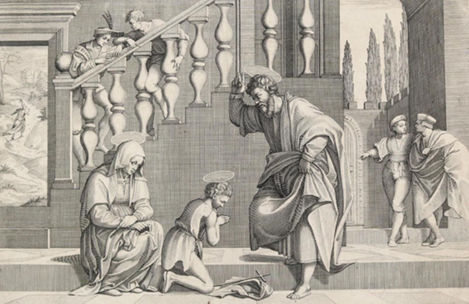 Große Abbildung Nr.1: 126-3524 Crüger, Theodor (oder Dietrich Krüger,: (Künstlergraphik)