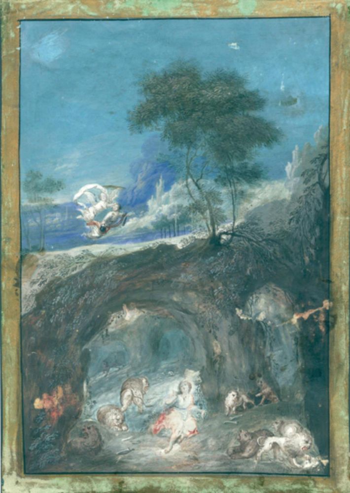 Große Abbildung Nr.1: 126-3528 Daniel: (Künstlergraphik)