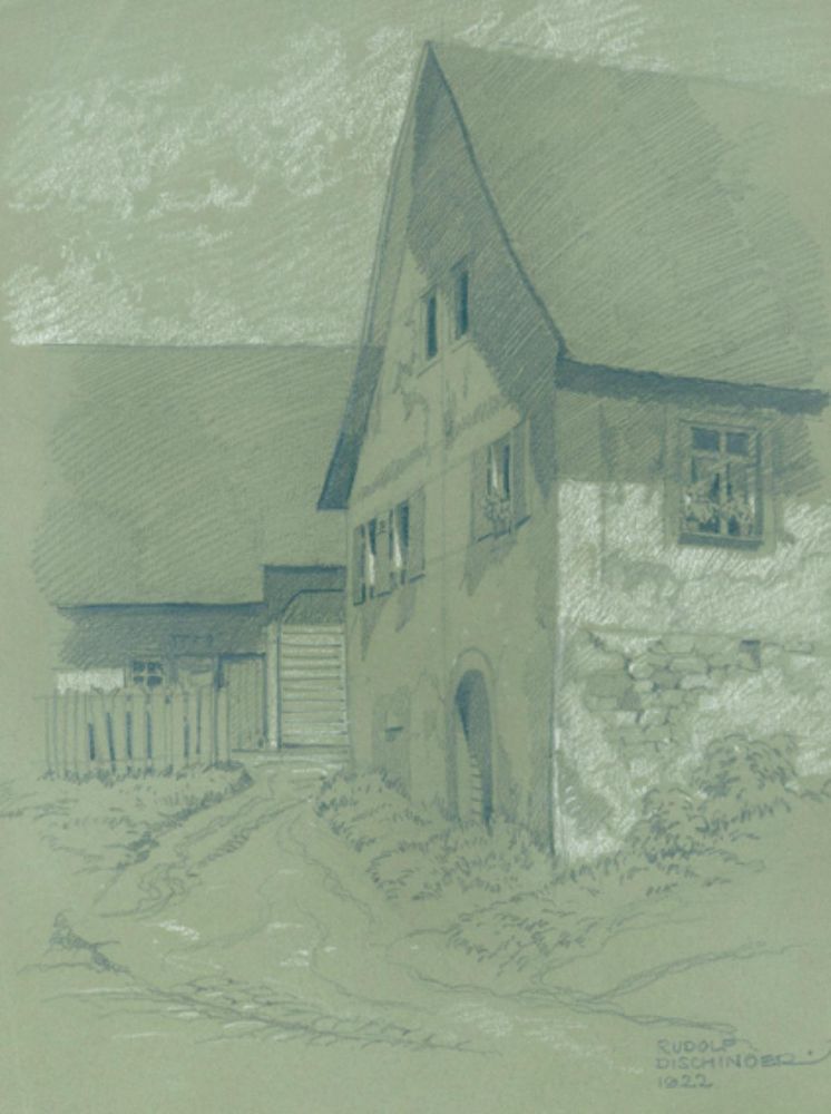 Große Abbildung Nr.11: 126-3544 Dischinger, Rudolf: (Künstlergraphik)