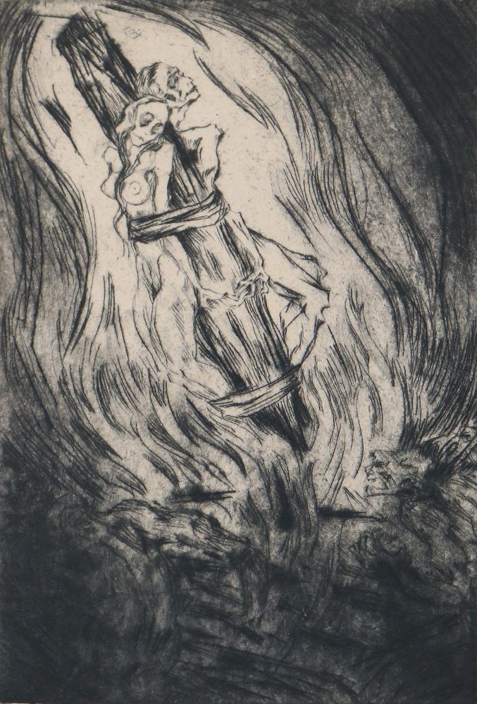 Große Abbildung Nr.3: 126-3604 Staeger, Ferdinand: (Künstlergraphik, Erotika - Galantes)