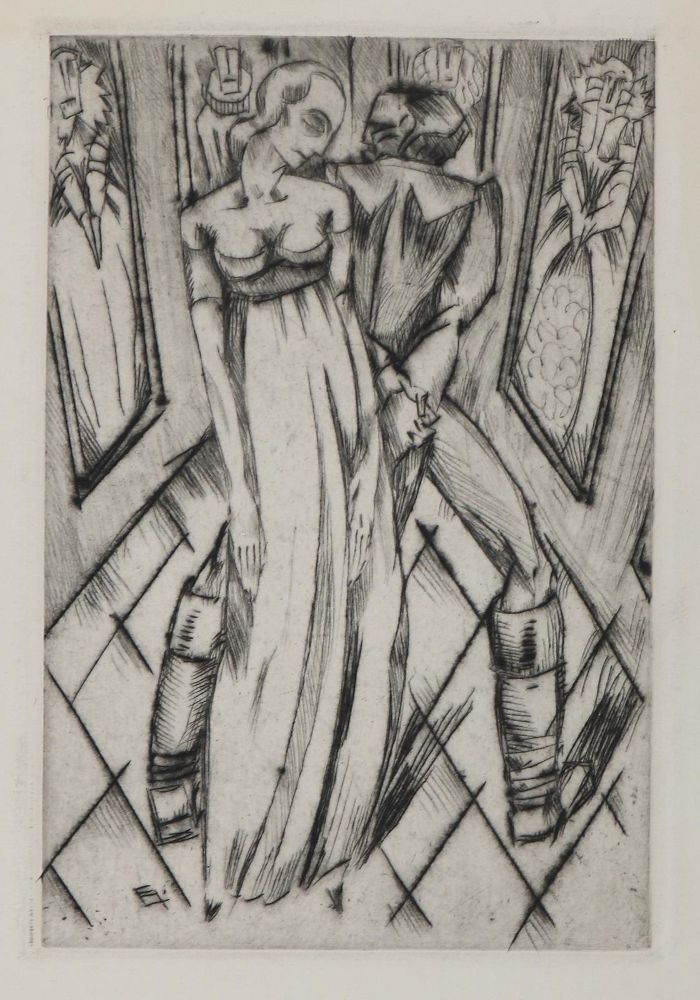 Große Abbildung Nr.4: 126-3604 Staeger, Ferdinand: (Künstlergraphik, Erotika - Galantes)