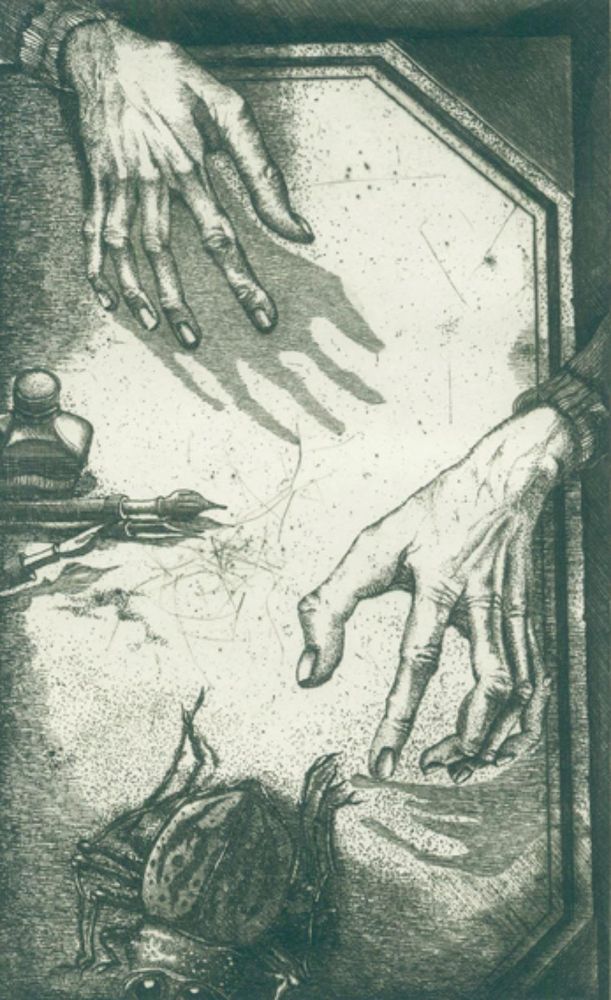 Große Abbildung Nr.1: 126-3608 Escher, Rolf: (Künstlergraphik)