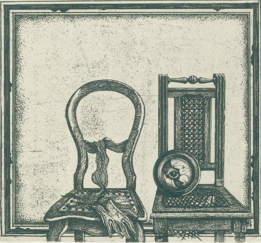 Große Abbildung Nr.2: 126-3608 Escher, Rolf: (Künstlergraphik)