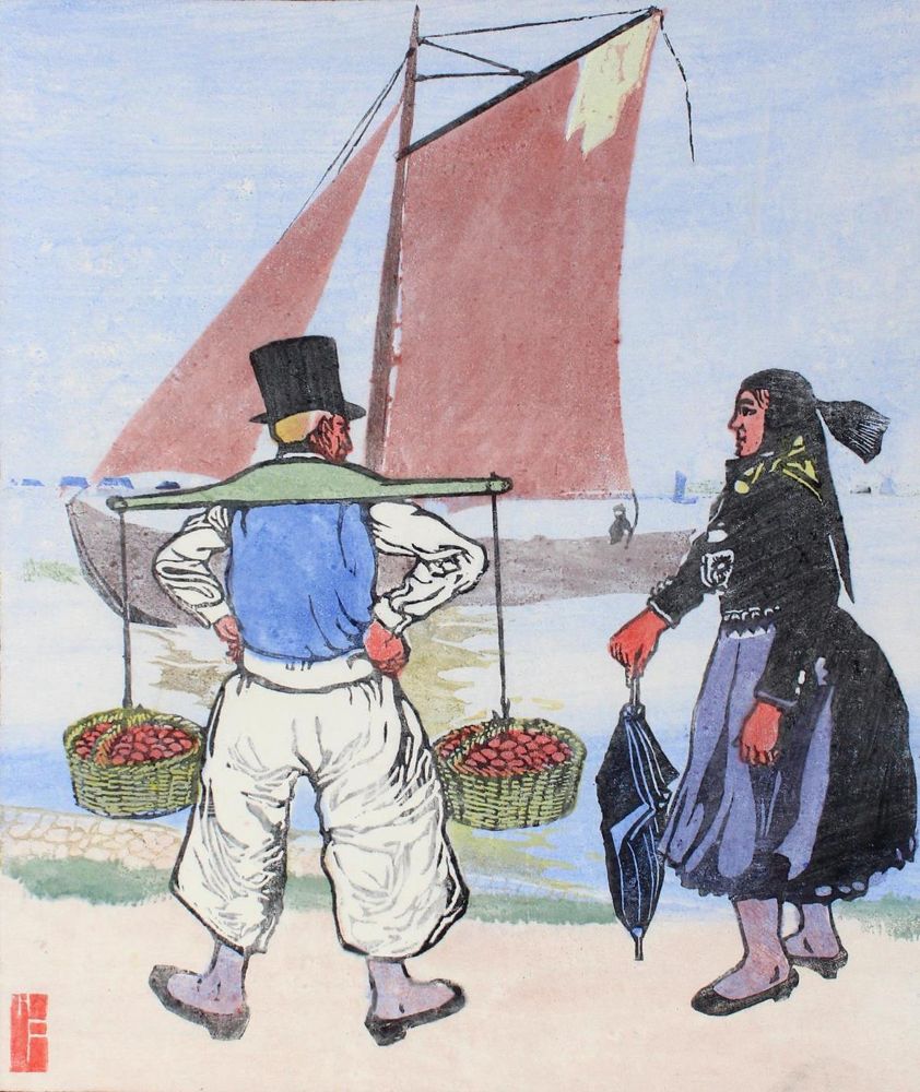 Große Abbildung Nr.1: 126-3633 Förster, Hans: (Künstlergraphik)