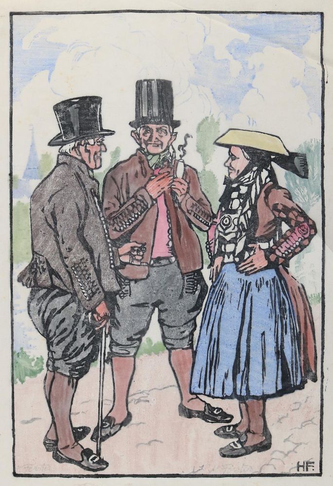 Große Abbildung Nr.2: 126-3634 Förster, Hans: (Künstlergraphik)