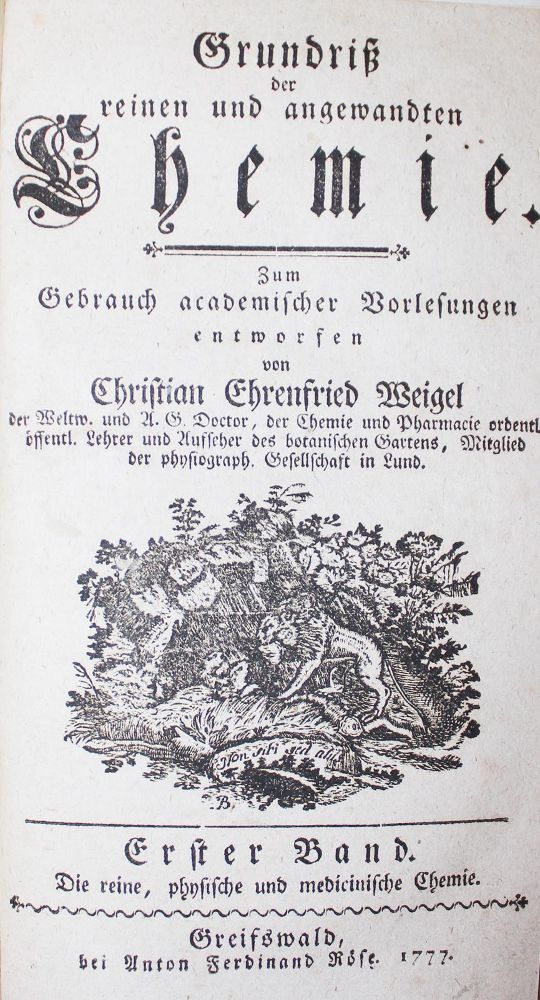 Große Abbildung Nr.1: 126-364 Weigel,C.E.: (Aus der Sammlung Professor Dr.Dr.Johannes Büttner Teil 1)