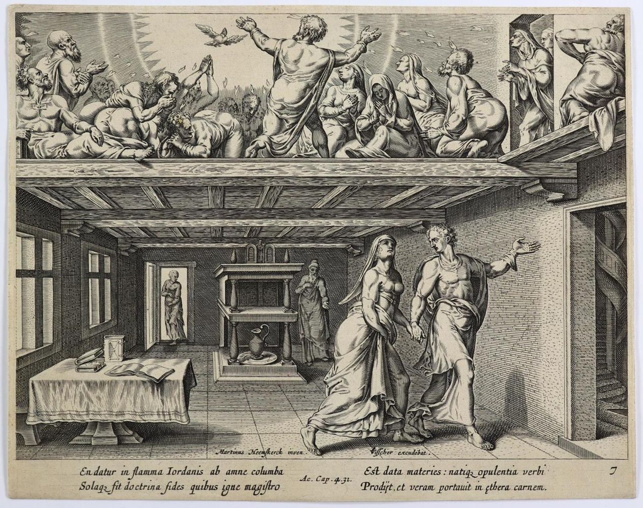 Große Abbildung Nr.1: 126-3656 Galle, Philipp: (Künstlergraphik)