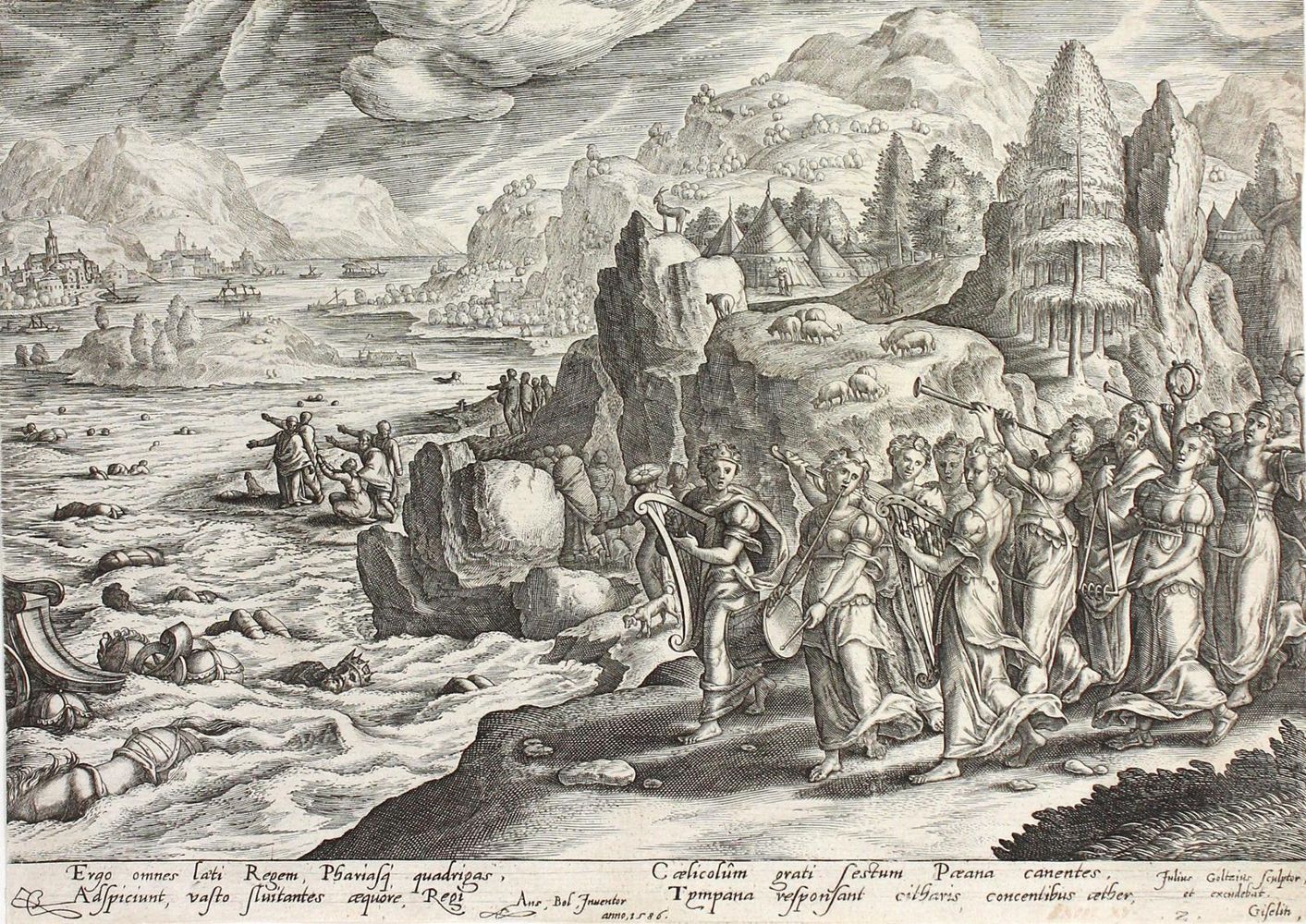 Große Abbildung Nr.1: 126-3674 Goltzius, Julius: (Künstlergraphik)