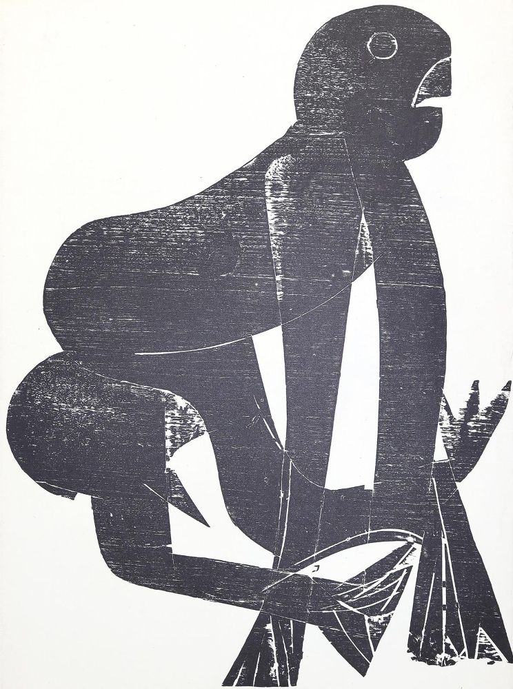 Große Abbildung Nr.3: 126-3678 Grieshaber, Hans Andreas Paul: (Künstlergraphik)