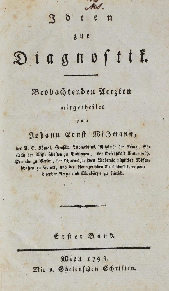 Große Abbildung Nr.2: 126-368 Wichmann,J.E.: (Aus der Sammlung Professor Dr.Dr.Johannes Büttner Teil 1)