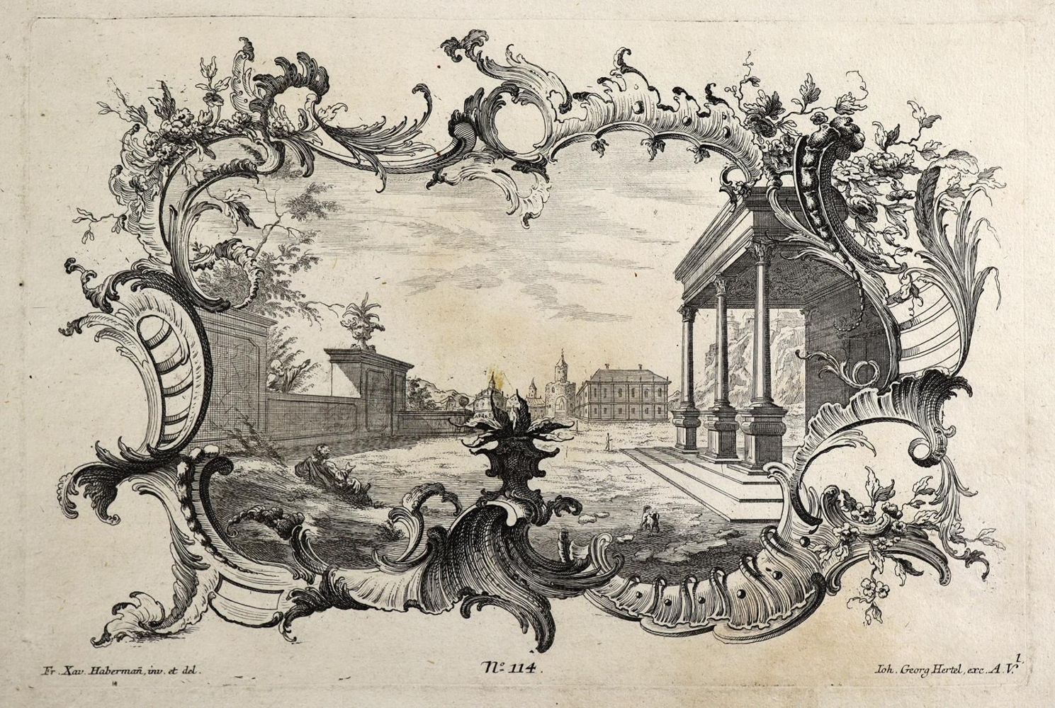 Große Abbildung Nr.1: 126-3694 Habermann, Franz Xaver: (Künstlergraphik)