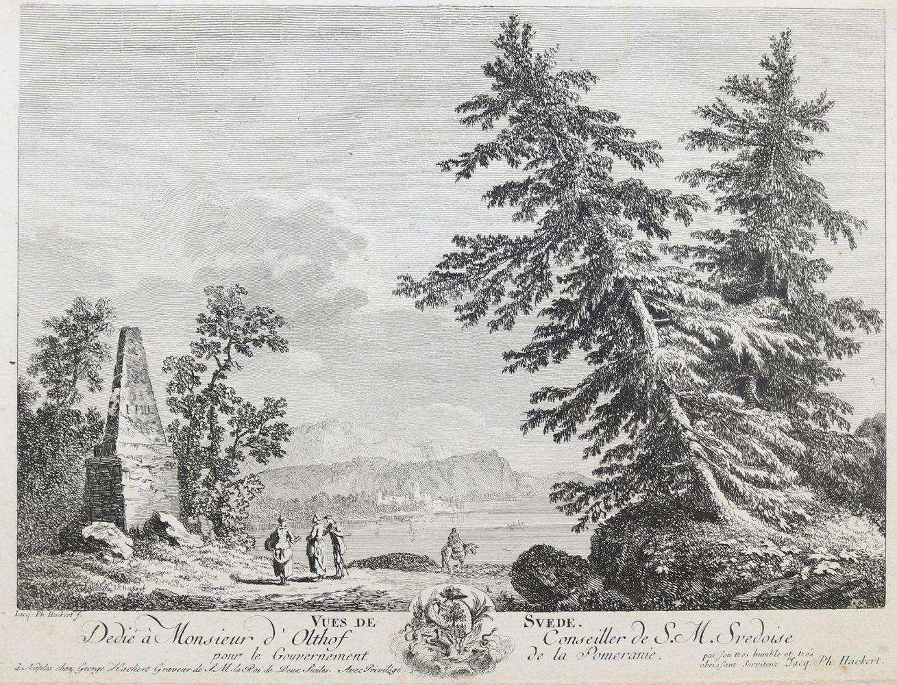 Große Abbildung Nr.1: 126-3697 Hackert, Jakob Philipp: (Künstlergraphik)