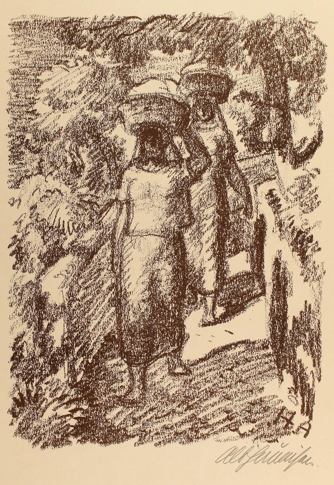 Große Abbildung Nr.1: 126-3713 Haueisen, Albert: (Künstlergraphik)