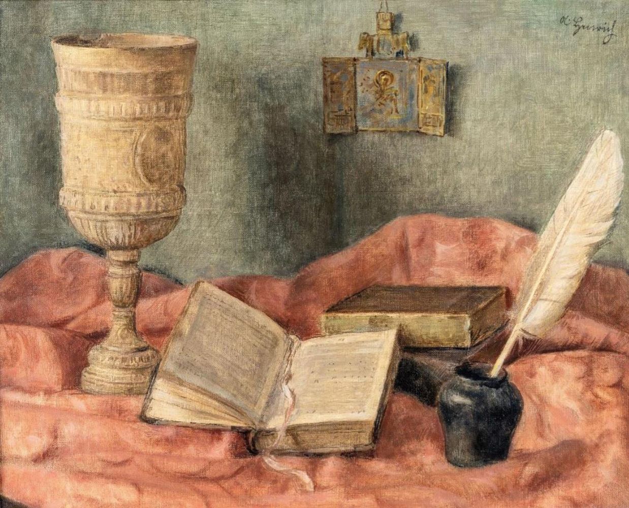 Große Abbildung Nr.1: 126-3724 Henrich, Albert: (Künstlergraphik)
