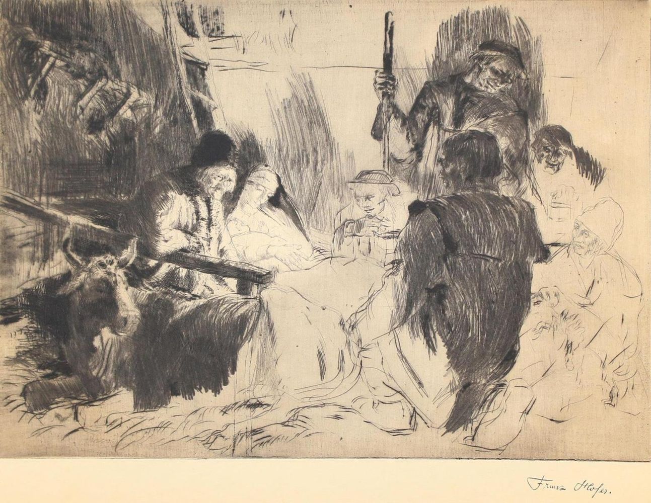 Große Abbildung Nr.1: 126-3725 Hermann, Woldemar: (Künstlergraphik)
