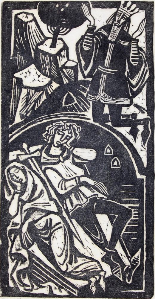 Große Abbildung Nr.1: 126-3733 Hispanska-Neumann, Maria: (Künstlergraphik)