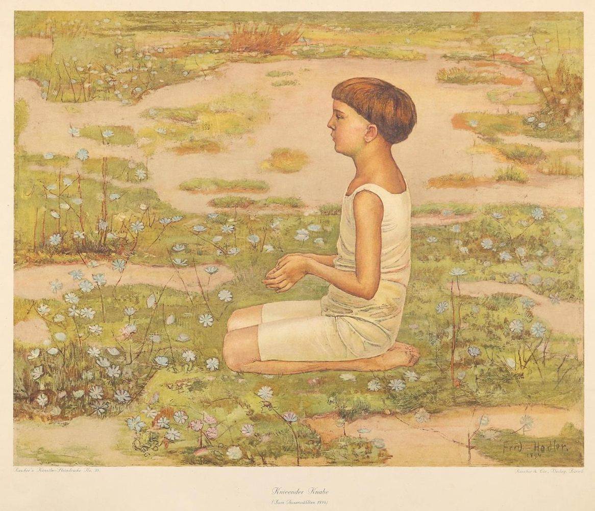 Große Abbildung Nr.1: 126-3735 Hodler, Ferdinand: (Künstlergraphik)