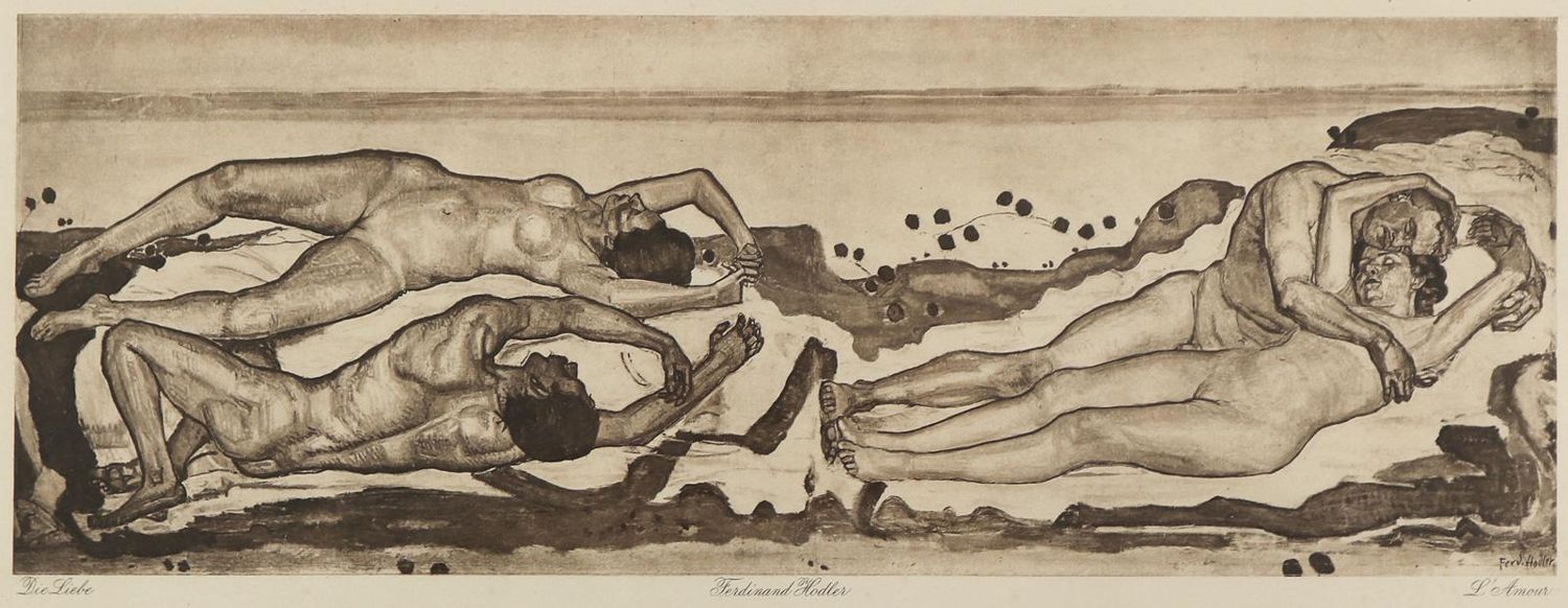 Große Abbildung Nr.1: 126-3739 Hodler, Ferdinand: (Künstlergraphik)
