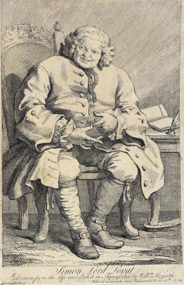 Große Abbildung Nr.1: 126-3741 Hogarth, William: (Künstlergraphik)