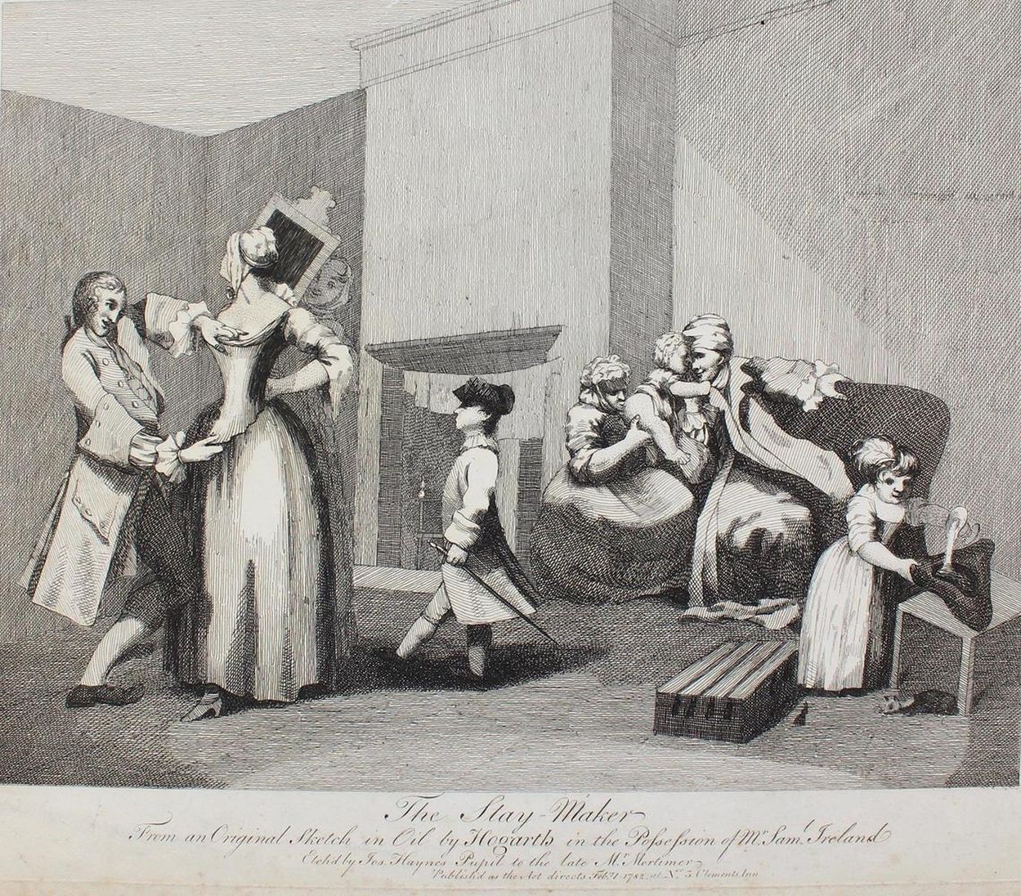 Große Abbildung Nr.1: 126-3743 Hogarth, William: (Künstlergraphik)