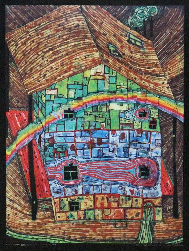 Große Abbildung Nr.3: 126-3769 Hundertwasser, Friedensreich: (Künstlergraphik)