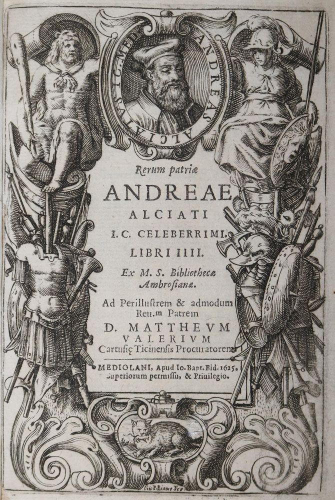 Große Abbildung Nr.1: 126-378 Alciati,A.: (Alte Drucke, Handschriften und Theologie)