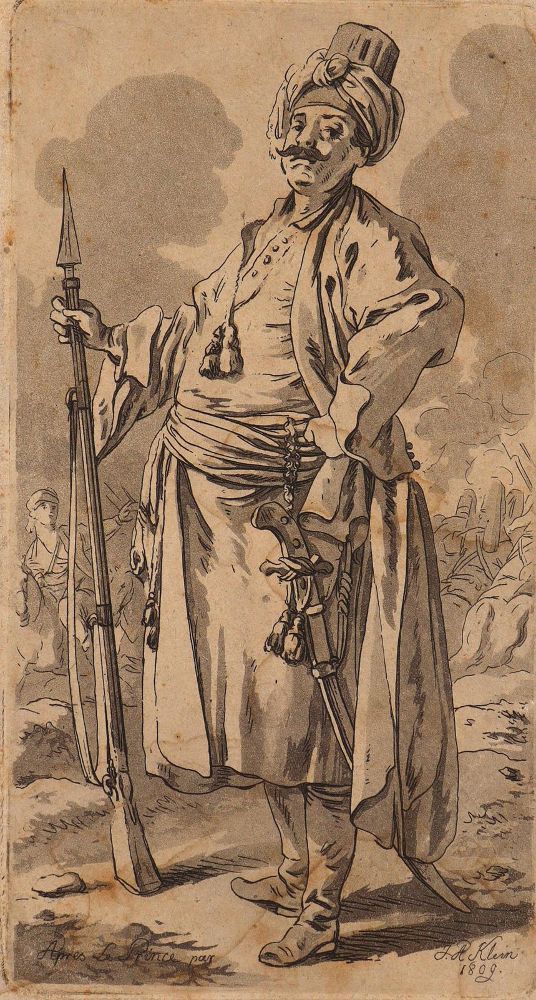 Große Abbildung Nr.1: 126-3828 Klein, Johann Adam: (Künstlergraphik)