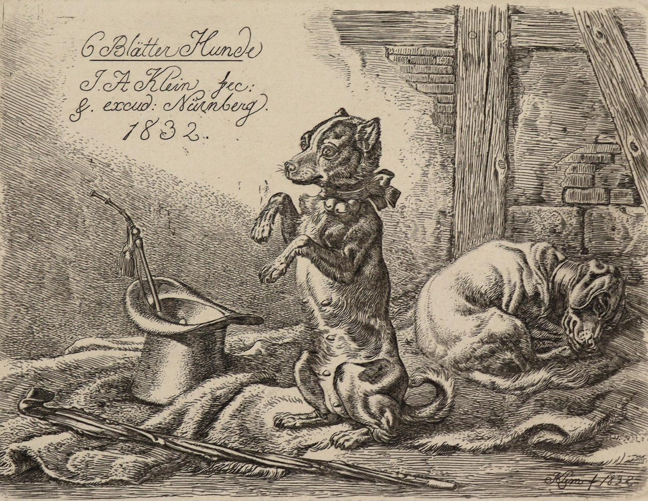 Große Abbildung Nr.1: 126-3834 Klein, Johann Adam: (Künstlergraphik)
