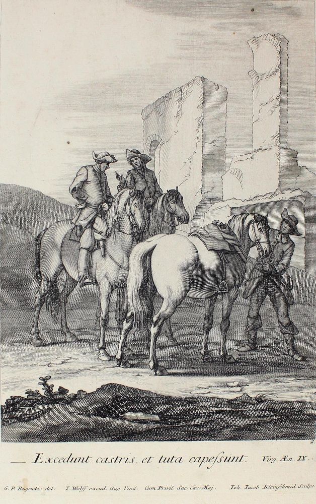 Große Abbildung Nr.2: 126-3836 Kleinschmidt, Johann Jakob: (Künstlergraphik)