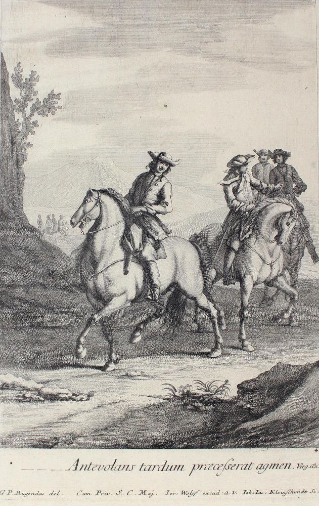 Große Abbildung Nr.4: 126-3836 Kleinschmidt, Johann Jakob: (Künstlergraphik)