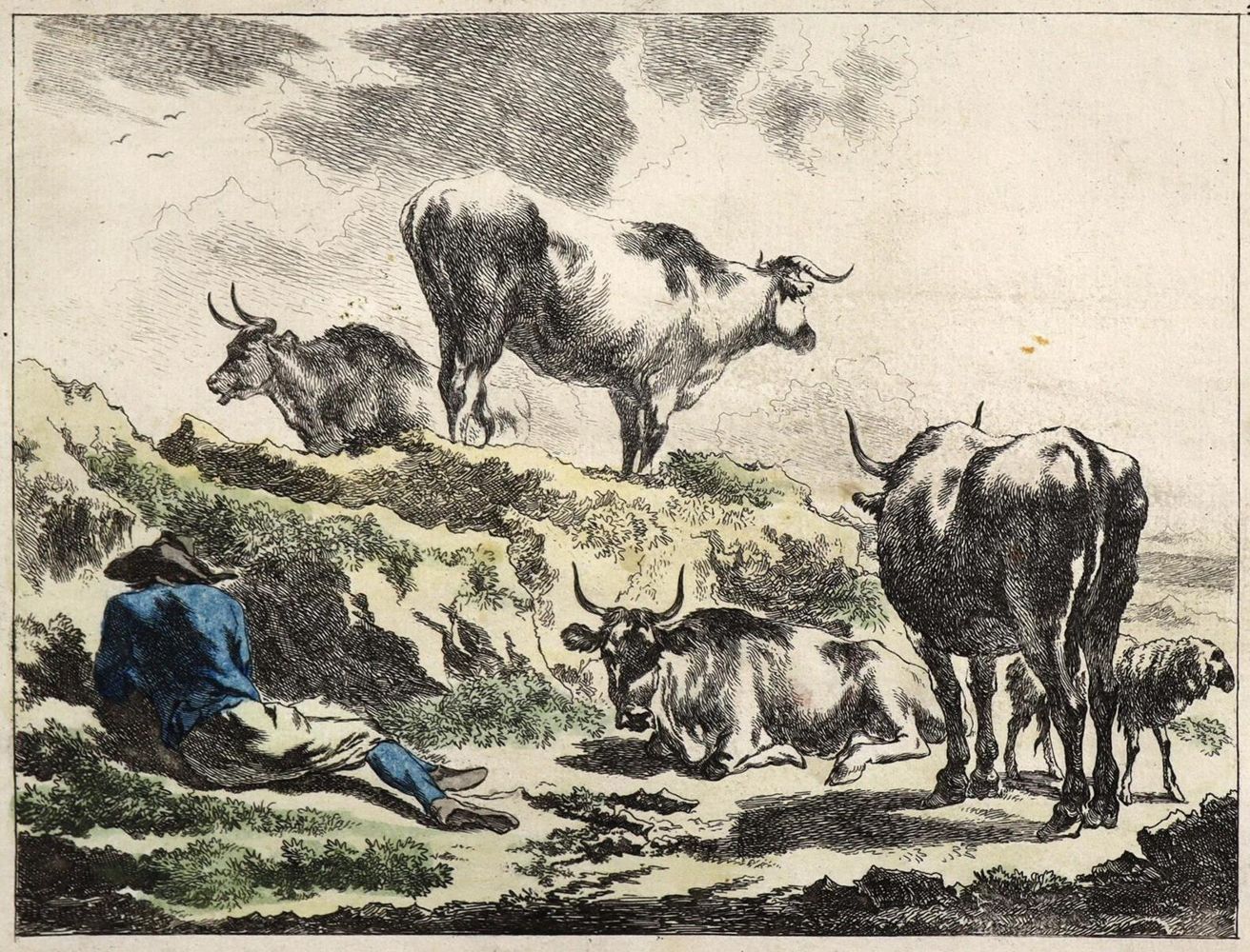 Große Abbildung Nr.1: 126-3861 Konvolut: (Künstlergraphik)