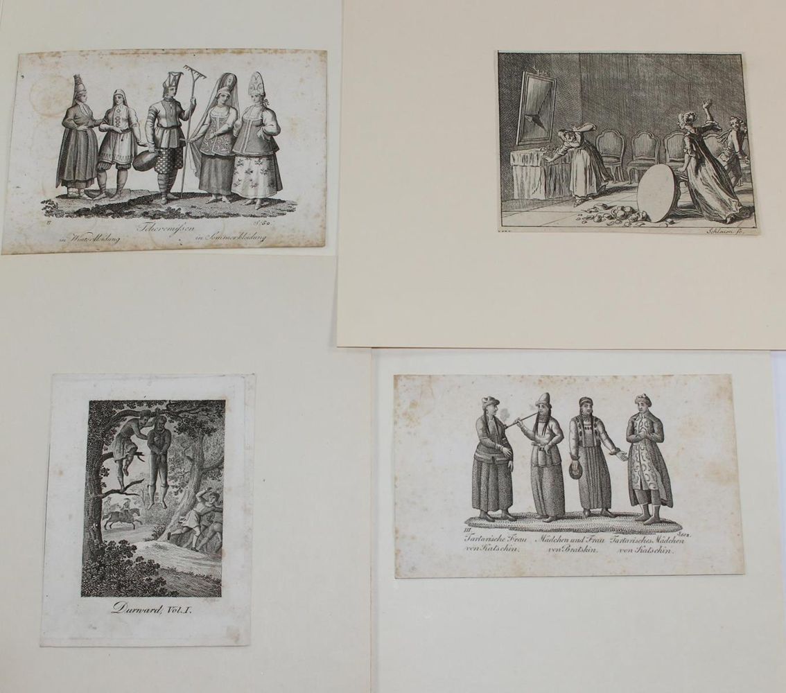 Große Abbildung Nr.10: 126-3862 Konvolut: (Künstlergraphik)