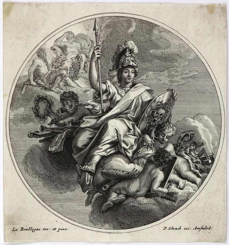 Große Abbildung Nr.1: 126-3902 La Boullogne, Louis: (Künstlergraphik)