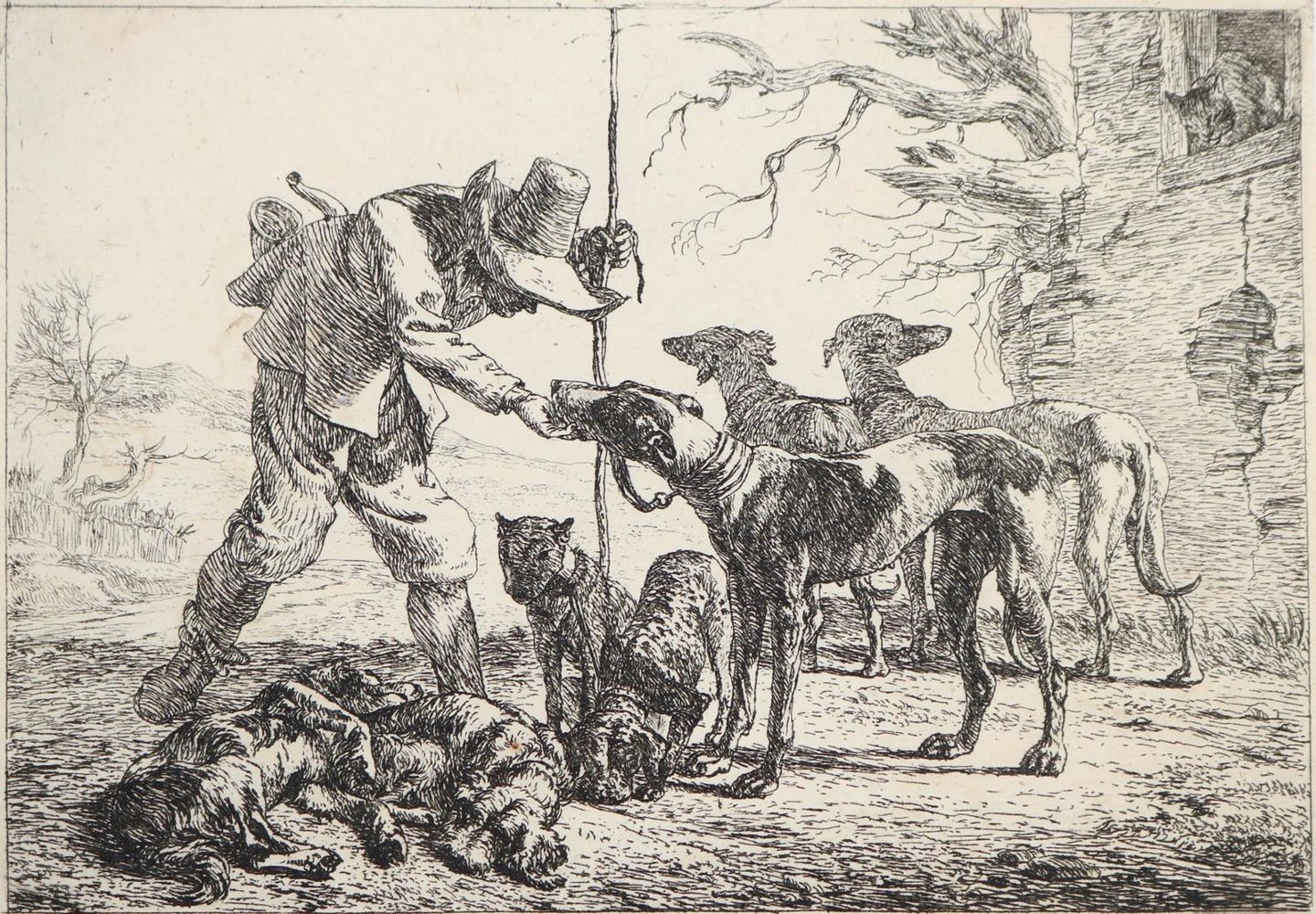 Große Abbildung Nr.1: 126-3903 Laer, Pieter de: (Künstlergraphik)