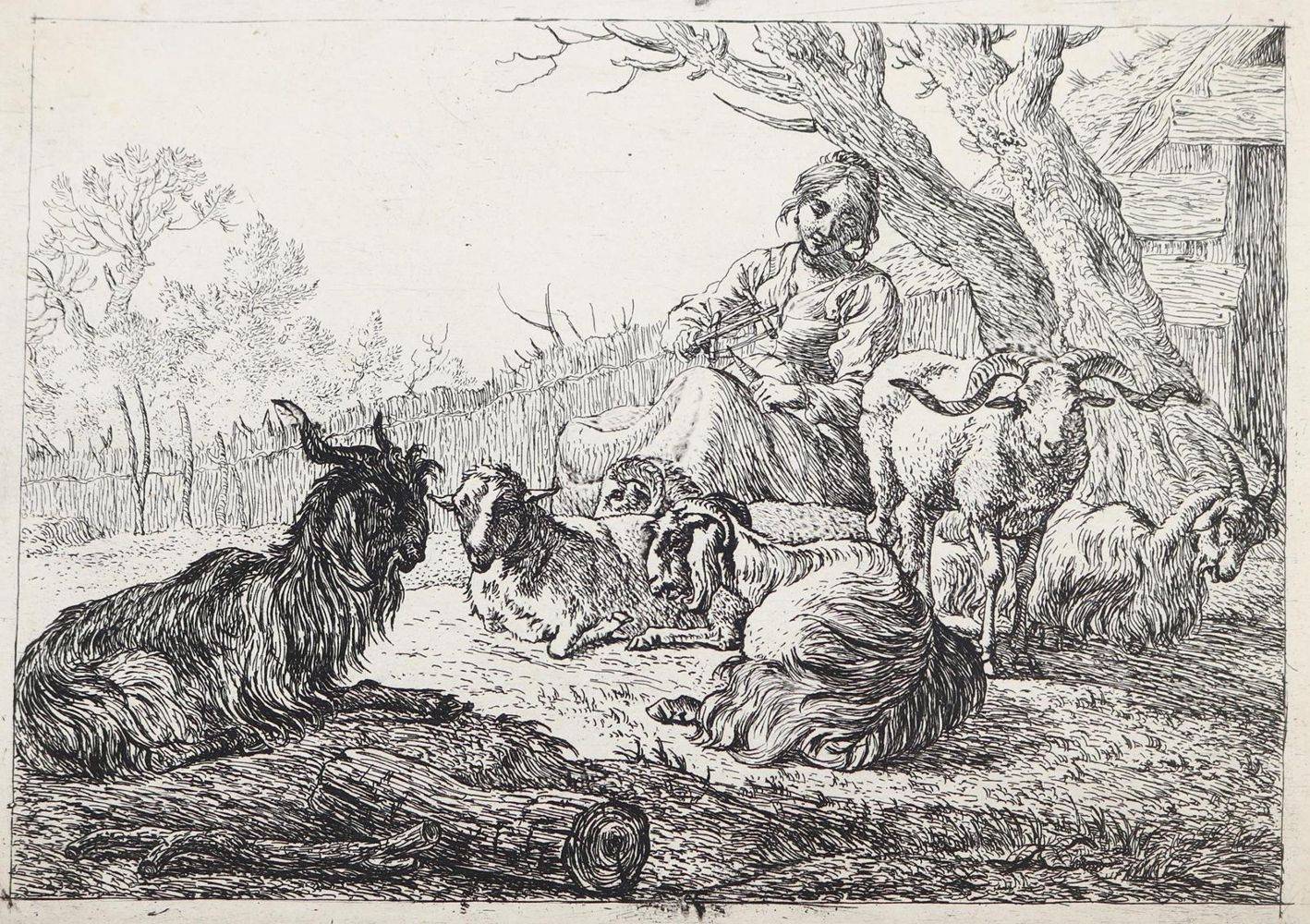 Große Abbildung Nr.1: 126-3904 Laer, Pieter de: (Künstlergraphik)