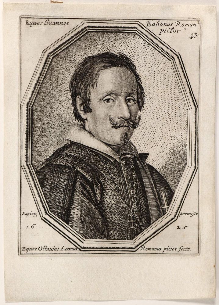 Große Abbildung Nr.1: 126-3925 Leoni, Ottavio Mario: (Künstlergraphik)
