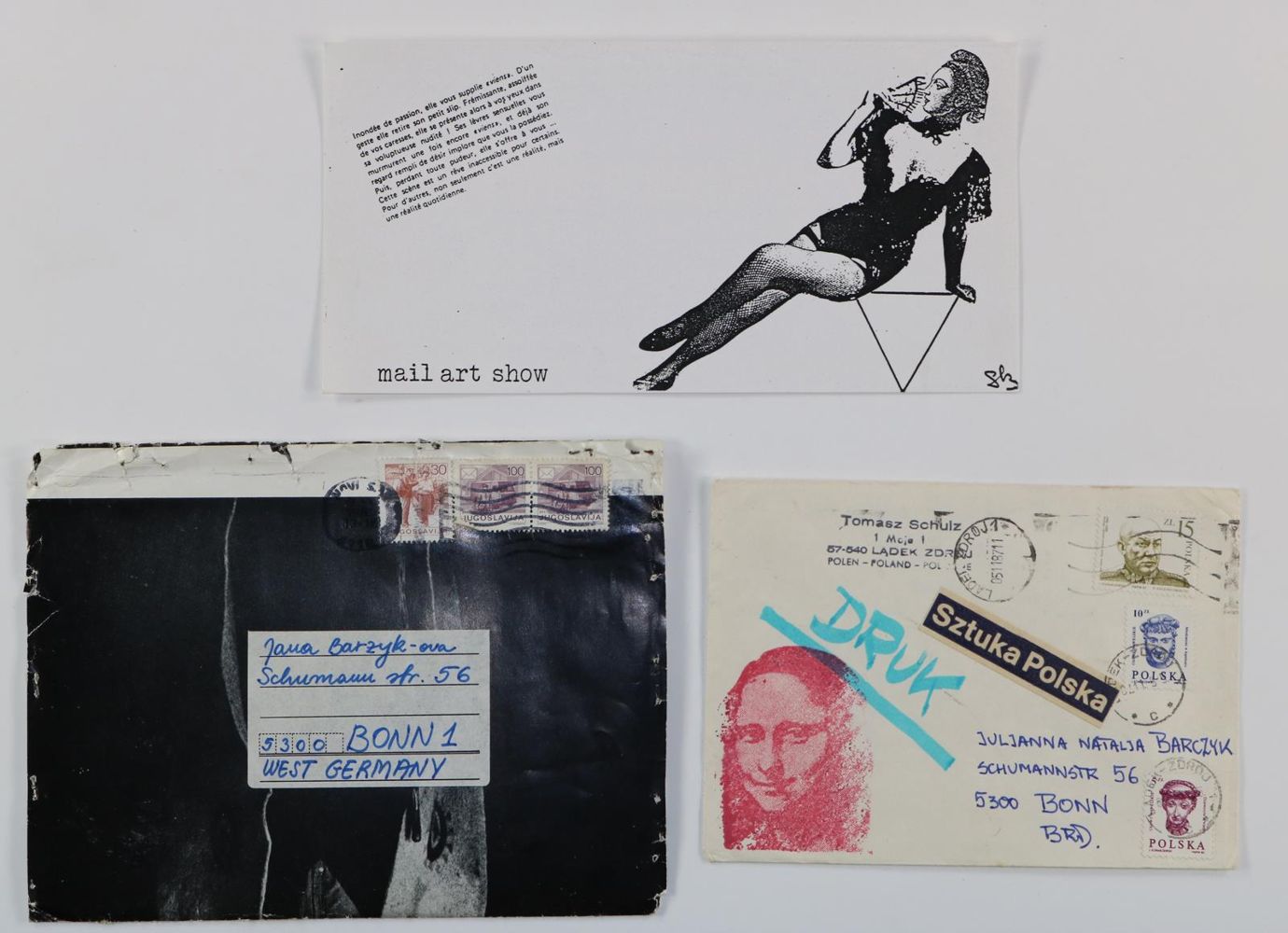 Große Abbildung Nr.2: 126-3959 Sammlung: (Künstlergraphik, Mail Art)