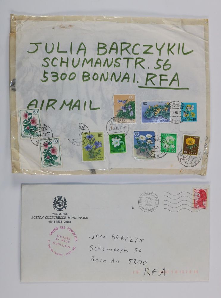 Große Abbildung Nr.3: 126-3959 Sammlung: (Künstlergraphik, Mail Art)