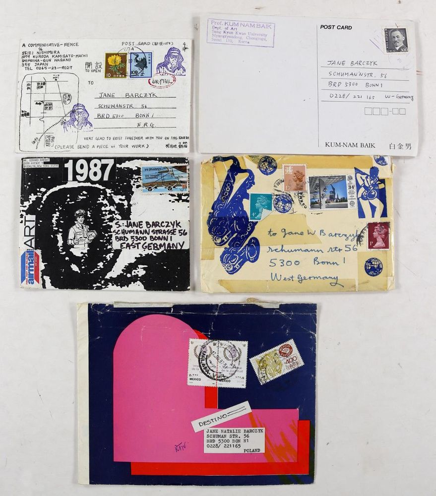 Große Abbildung Nr.1: 126-3960 Sammlung von: (Künstlergraphik, Mail Art)