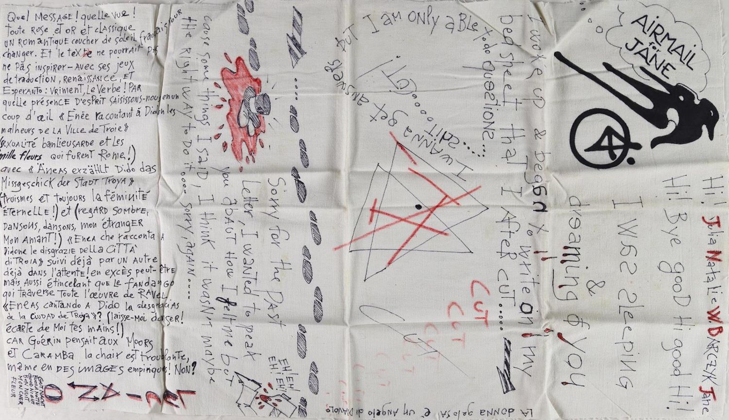 Große Abbildung Nr.1: 126-3962 Sammlung von: (Künstlergraphik, Mail Art)