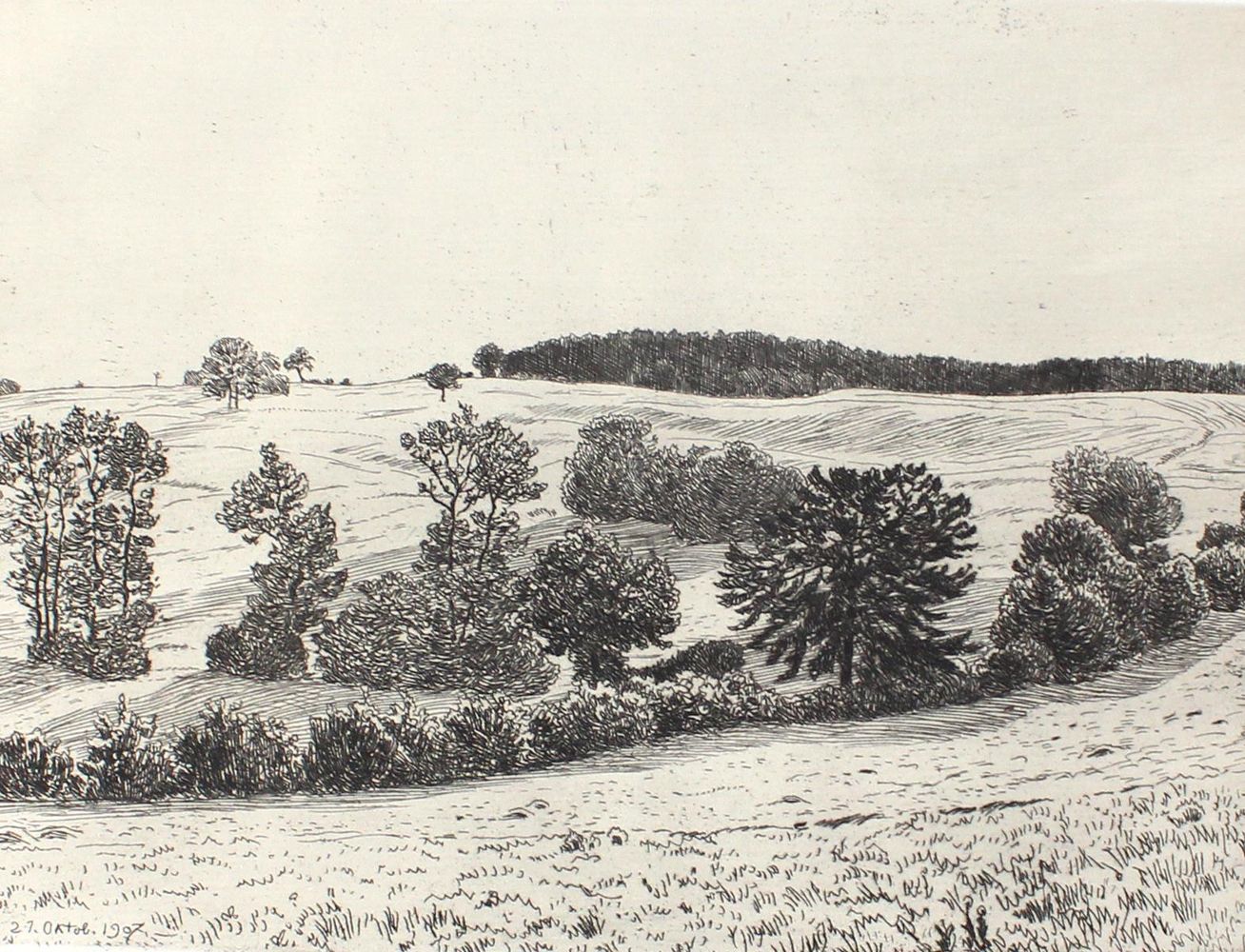 Große Abbildung Nr.2: 126-3981 Matthaei, Karl Otto: (Künstlergraphik)