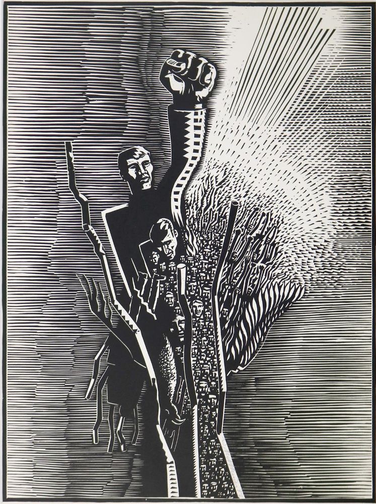 Große Abbildung Nr.1: 126-3982 Mattheuer, Wolfgang: (Künstlergraphik)
