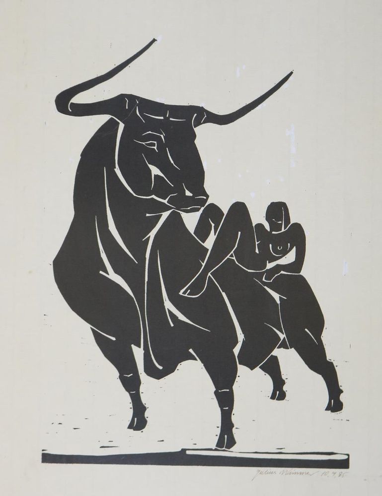 Große Abbildung Nr.4: 126-3982 Mattheuer, Wolfgang: (Künstlergraphik)