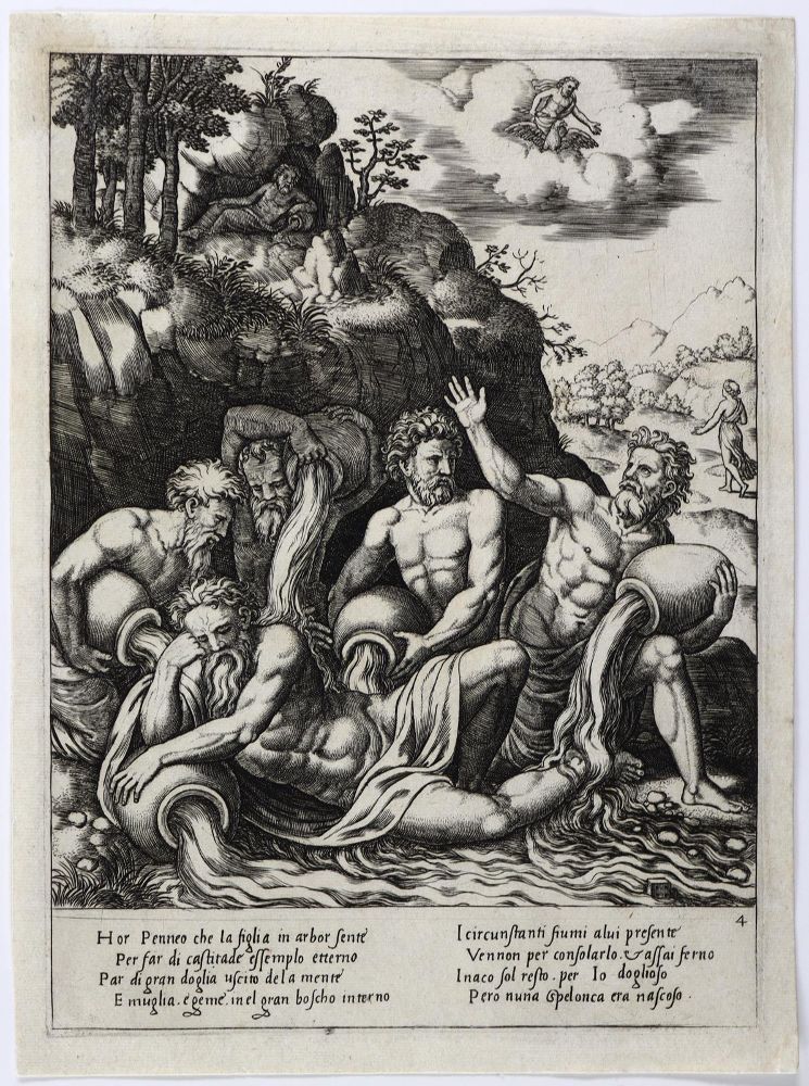 Große Abbildung Nr.1: 126-3989 Meister B mit dem Würfel: (Künstlergraphik)